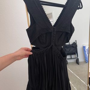 Free people black dress